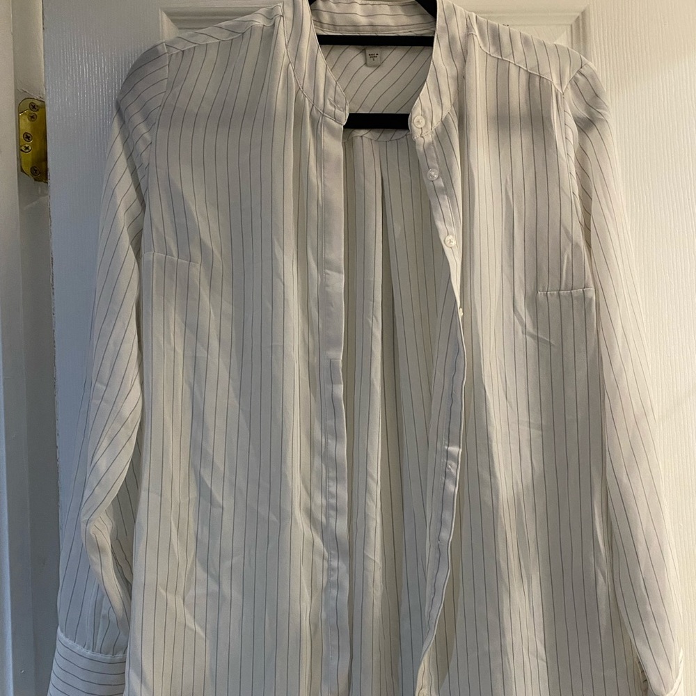 Guess Pinstripe Blouse